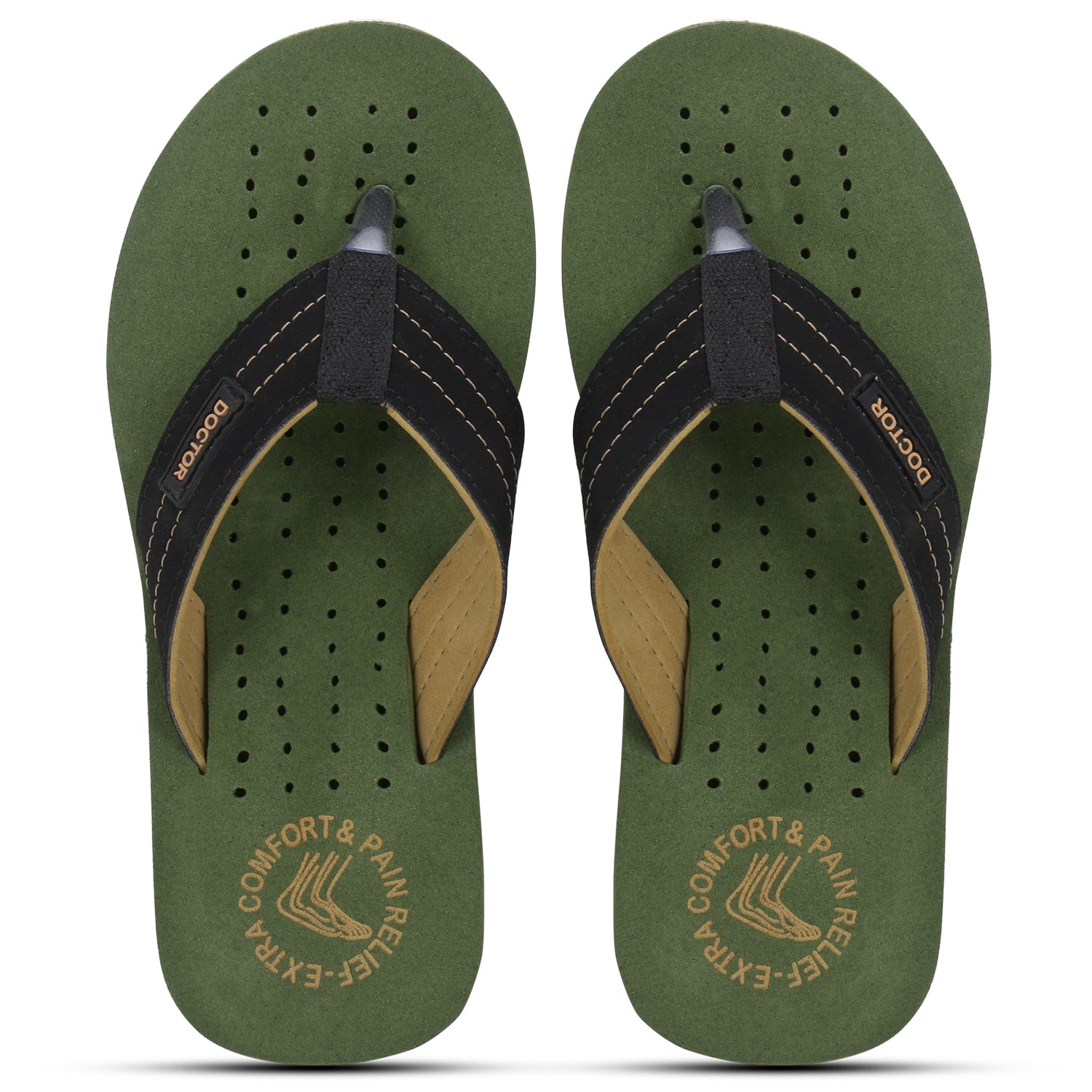 DOCTOR EXTRA SOFT D-28 Slipper Ortho Care Super Comfort Doctor Slipper, Dr. Slipper, Flip-Flop, Slides and House Slipper for Men's-Boys