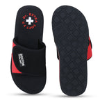 DOCTOR EXTRA SOFT D-51 Men's Velcro Adjustable Straps Super Comfort Dr Sliders Flipflops and House Slippers for Gent's & Boy's