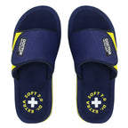 DOCTOR EXTRA SOFT D-51 Men's Velcro Adjustable Straps Super Comfort Dr Sliders Flipflops and House Slippers for Gent's & Boy's