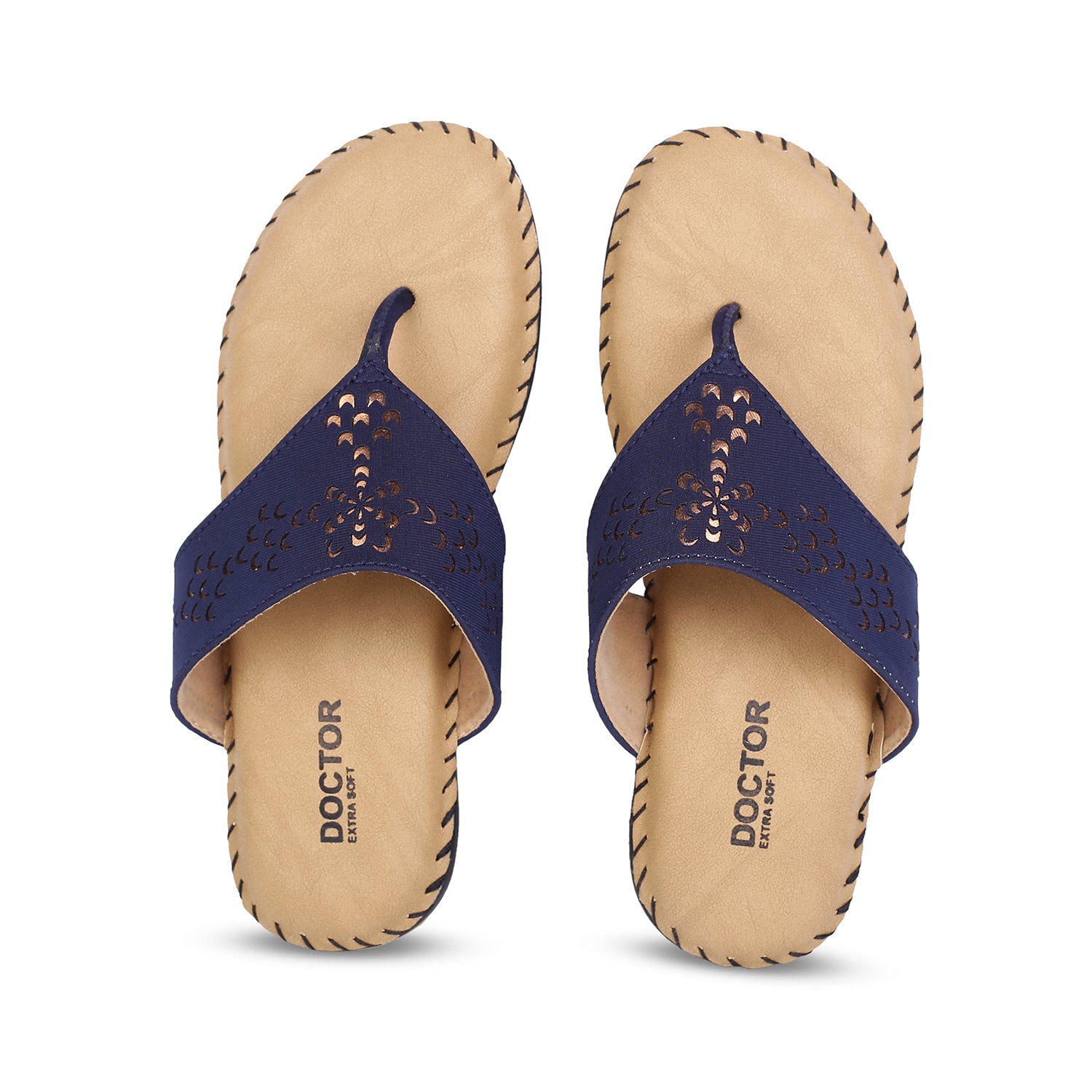 DOCTOR EXTRA SOFT ART-607 Women's Dr.Chappal For Ladies With Open Toe â Doctor Extra Soft