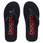 DOCTOR EXTRA SOFT D-27 House Slipper for Men's Ortho Care Ideal For Cracked Heels & Blistered Feet Having Soft Insole