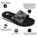 DOCTOR EXTRA SOFT D-53 Men's Slider Slippers — Orthopedic & Camo