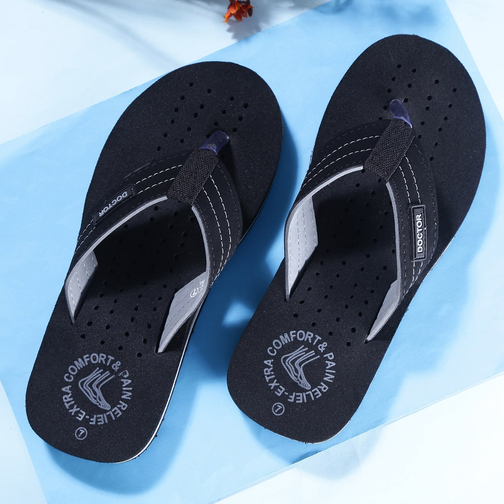 DOCTOR EXTRA SOFT D-28 Slipper Ortho Care Super Comfort Doctor Slipper, Dr. Slipper, Flip-Flop, Slides and House Slipper for Men's-Boys
