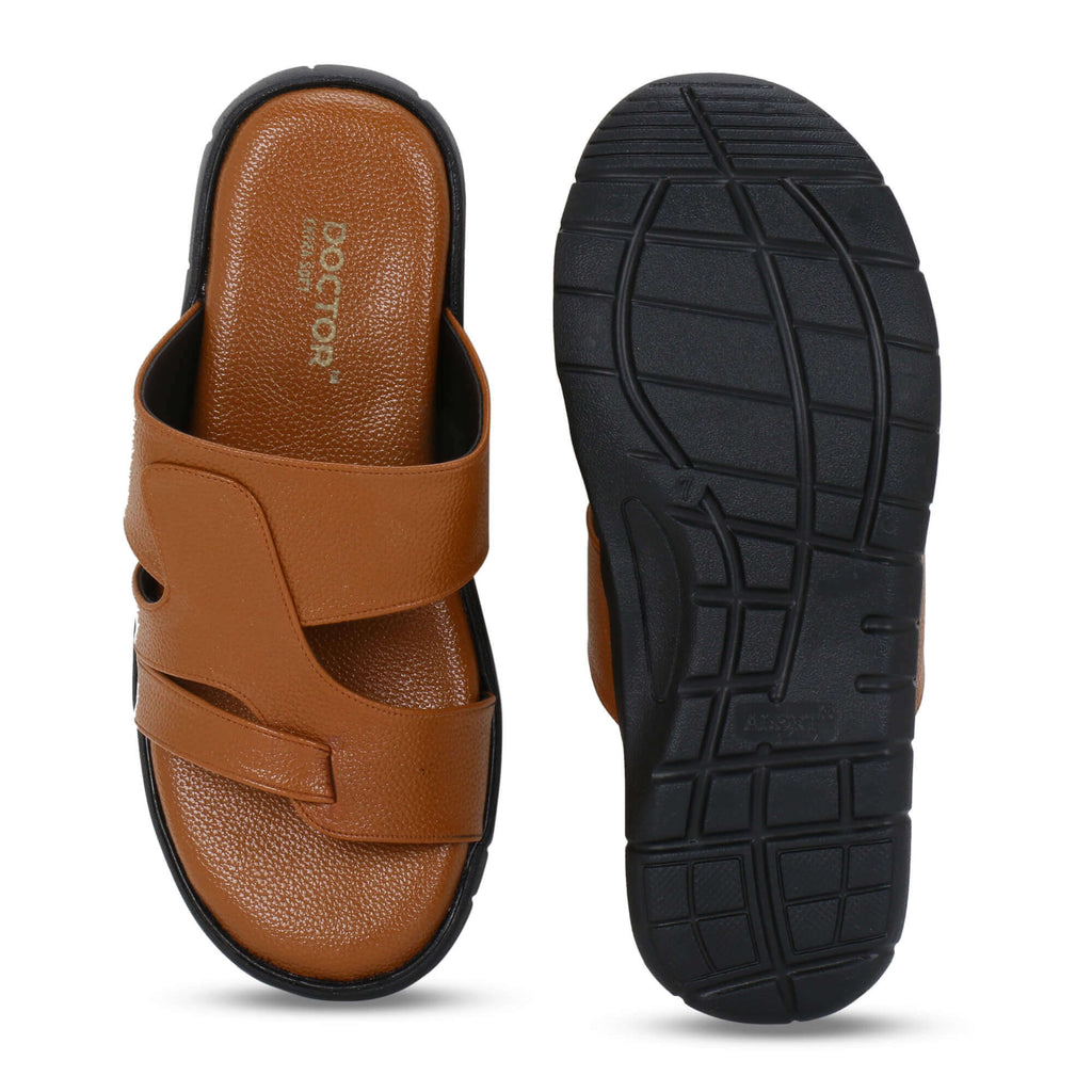 Doctor Extra Soft A-3, Diabetic Ortho Comfortable Cushioned Sandals  Daily Use Casual Wear Stylish Chappals for Men's-Gents-Boy's
