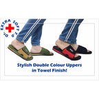 DOCTOR EXTRA SOFT D-51 Men's Velcro Adjustable Straps Super Comfort Dr Sliders Flipflops and House Slippers for Gent's & Boy's