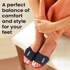 DOCTOR EXTRA SOFT Women's Slippers/Flip-flops D-17 For Ankle & Heel Pain Relief