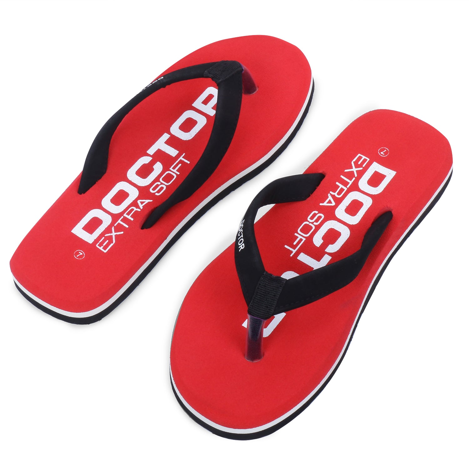 DOCTOR EXTRA SOFT D-27 House Slipper for Men's Ortho Care Ideal For Cracked Heels & Blistered Feet Having Soft Insole