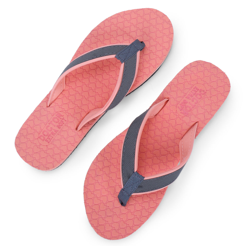 DOCTOR EXTRA SOFT D-03 Women's Slider Slippers — Bounce-Back Foam & Orthopedic