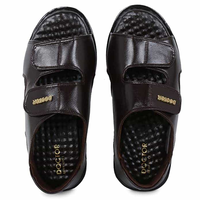 Doctor Extra Soft L-10 Diabetic Comfortable Dr Sole Footwear Latest Bl