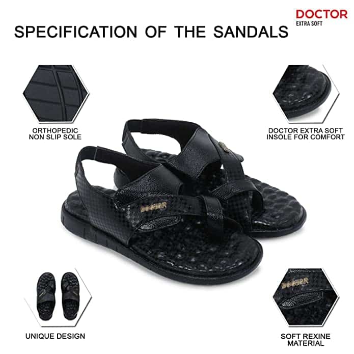 DOCTOR EXTRA SOFT L-8 Men's Sandals — Cushioned