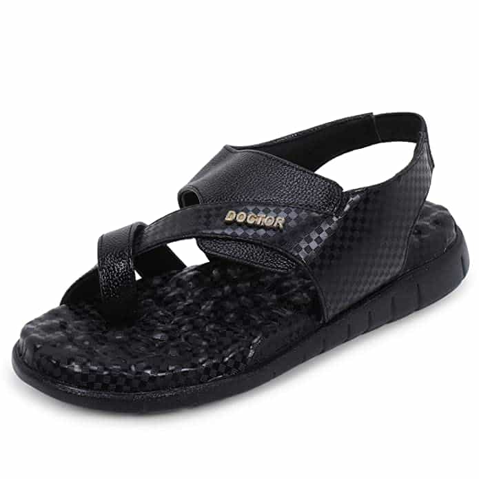 Doctor Extra Soft L-8 Slip-On Closure Comfortable Dr Sole Footwear Daily Use Latest Cushioned Adjustable Strap Sandals for Men's-Gents-Boy's