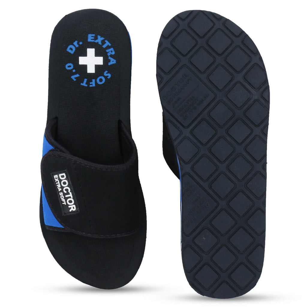 DOCTOR EXTRA SOFT D-52 Women's Slippers/Flip-flops Anti-Skid & Pregnancy, House Slippers With Velcro Adjustable Style