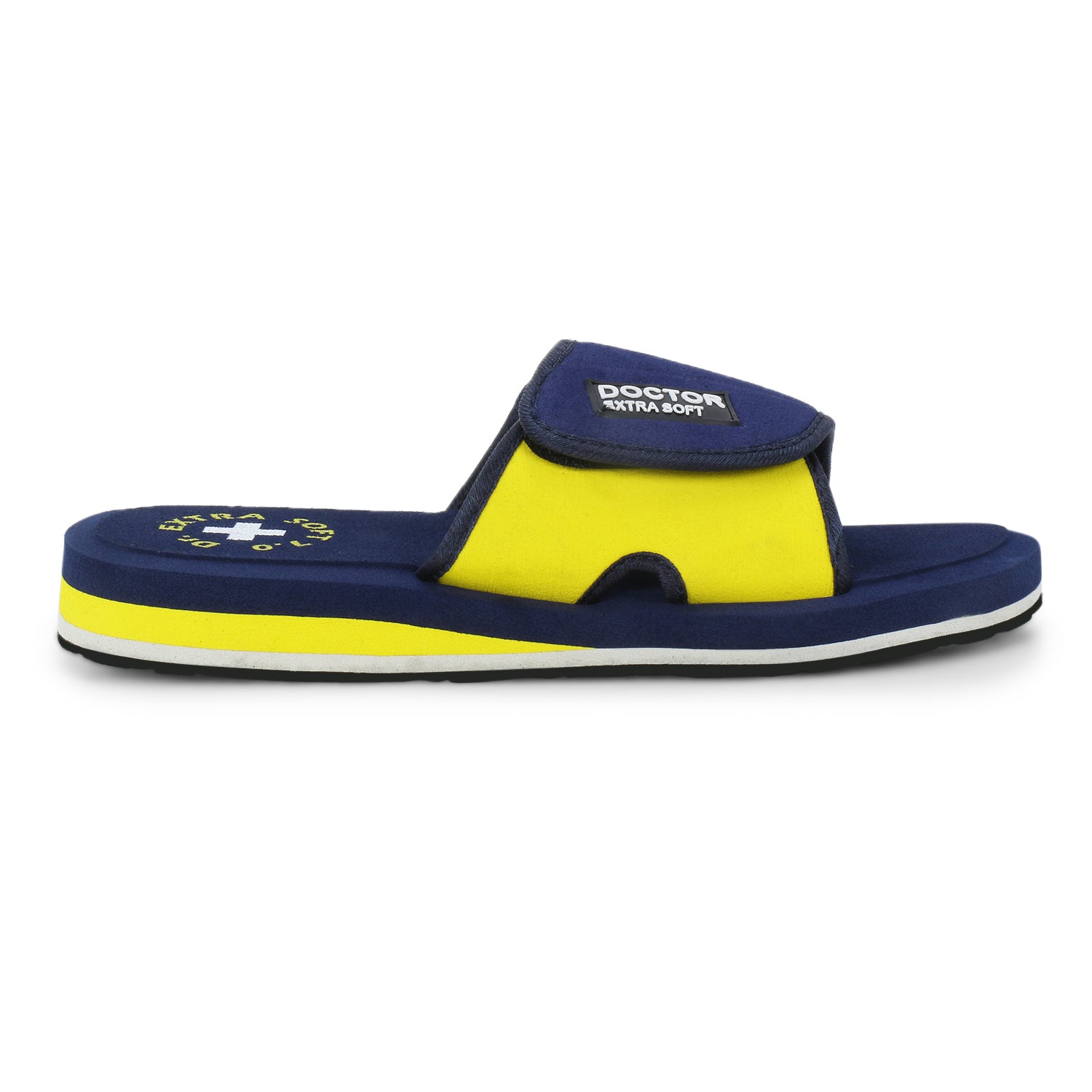 Mens discount sliders velcro