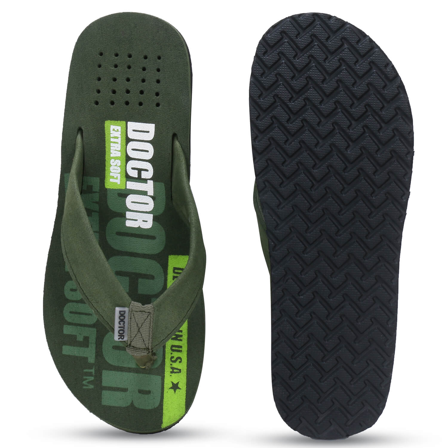 DOCTOR EXTRA SOFT D-31 Men's Feel Good Slipper for Men's Ortho