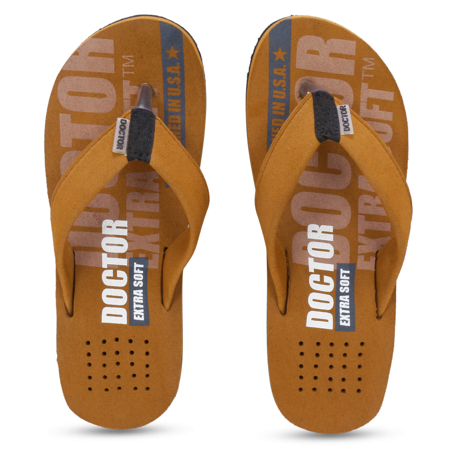 DOCTOR EXTRA SOFT D-31 Men's Feel Good Slipper for Men's Ortho Care, House Slippers For Daily Use Comfortable & Stylish