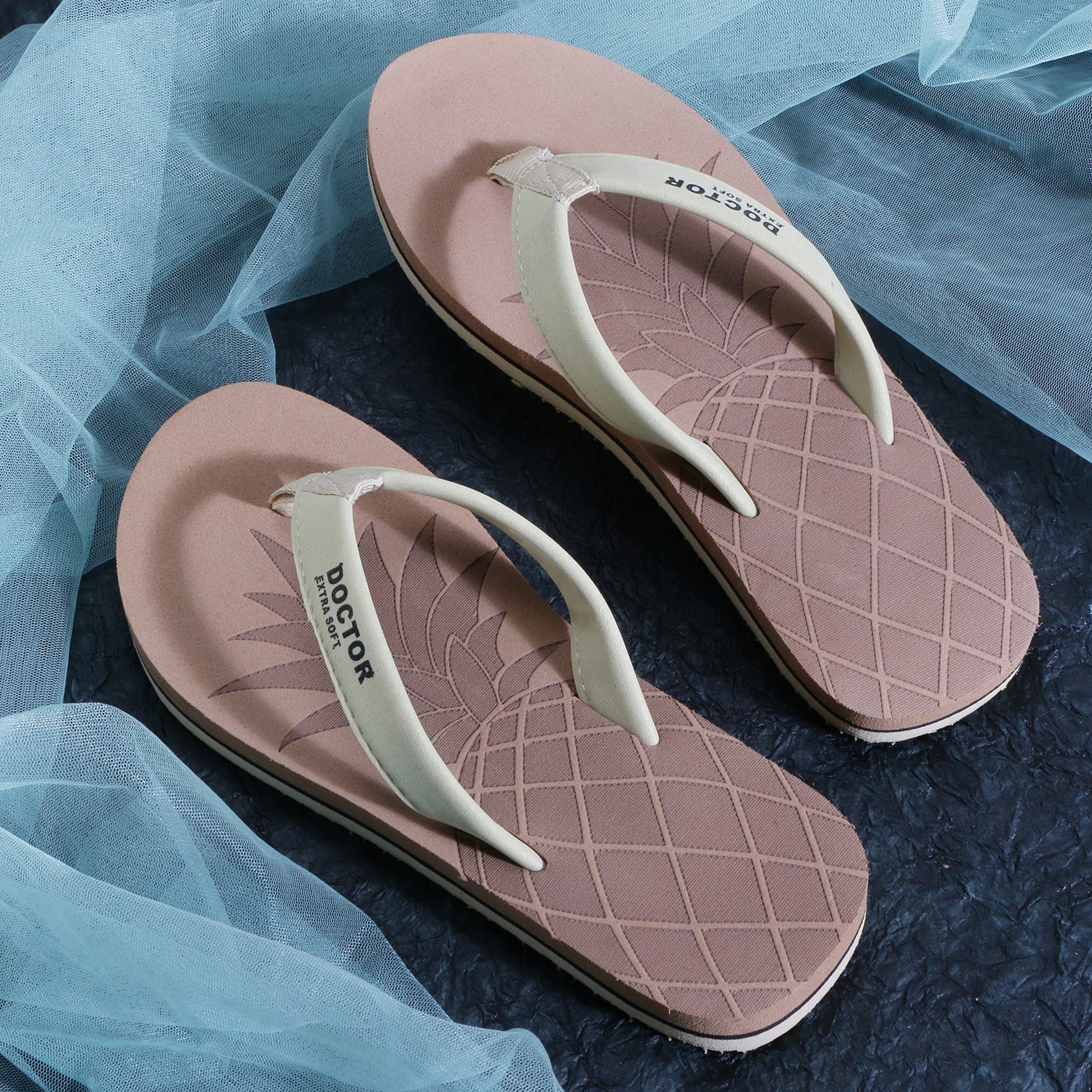 DOCTOR EXTRA SOFT House Slipper for Women's Care Durable | Orthopaedic & Diabetic | Lightweight|  Foot Pain Relief |Skid Resistant | Slippers for Girls & Ladies D-05