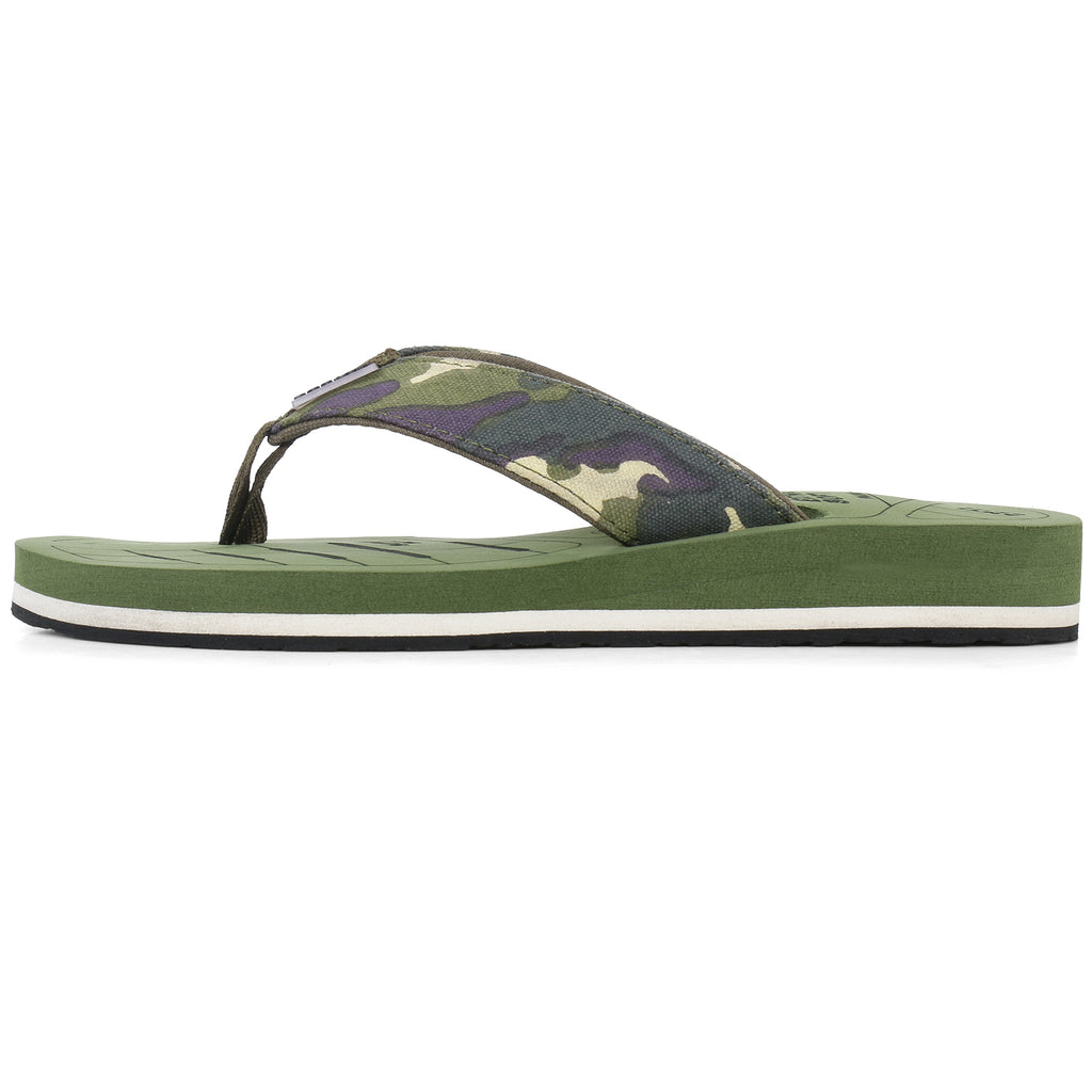 DOCTOR EXTRA SOFT D-55 Men's Flip Flops — Orthopedic & Camo