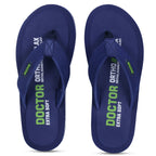 DOCTOR EXTRA SOFT D-32 Slipper for Men's, Skid Resistant & Lightweight | Comfortable Footbed | Memory Foam Bounce Back Technology |Flip-Flop & Sliders