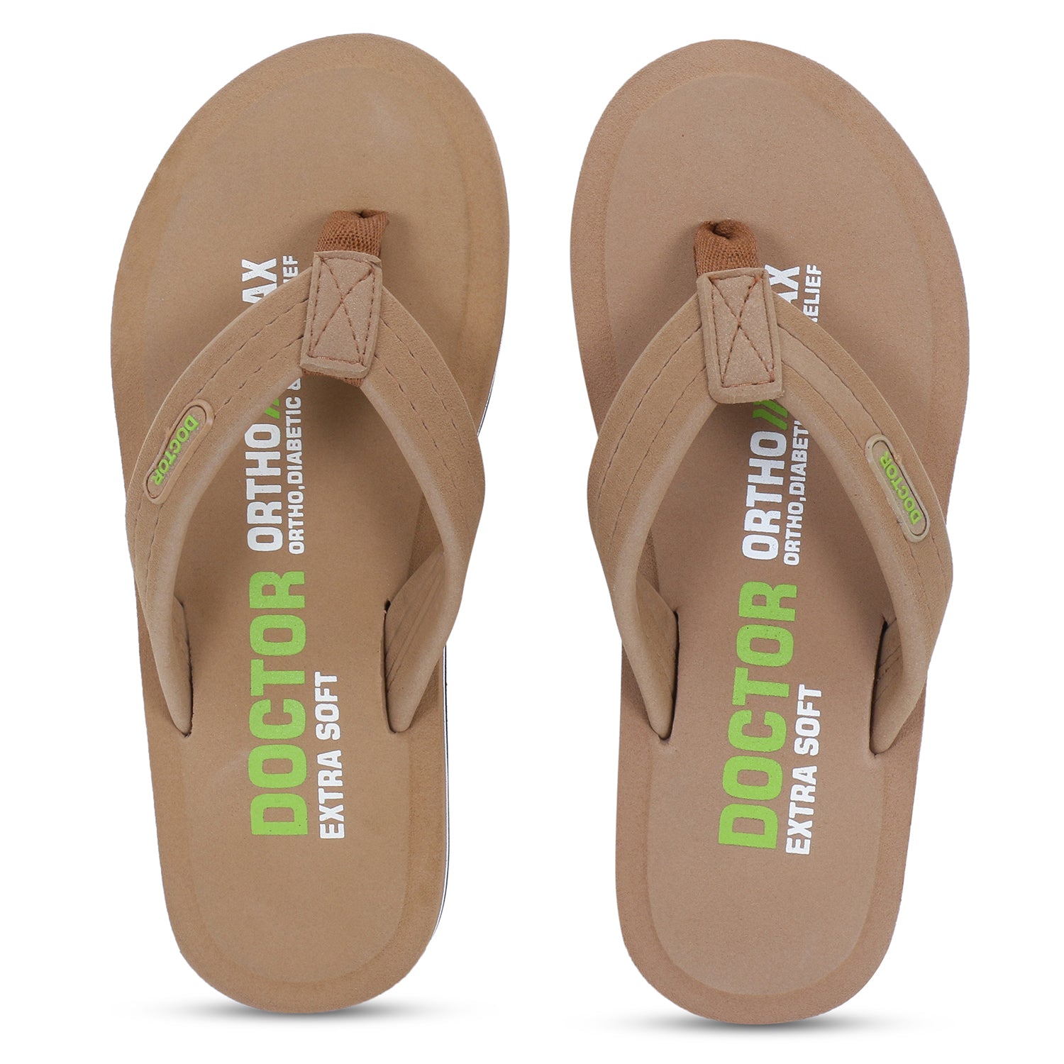 DOCTOR EXTRA SOFT D-32 Slipper for Men's, Skid Resistant & Lightweight | Comfortable Footbed | Memory Foam Bounce Back Technology |Flip-Flop & Sliders