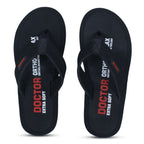 DOCTOR EXTRA SOFT D-32 Slipper for Men's, Skid Resistant & Lightweight | Comfortable Footbed | Memory Foam Bounce Back Technology |Flip-Flop & Sliders