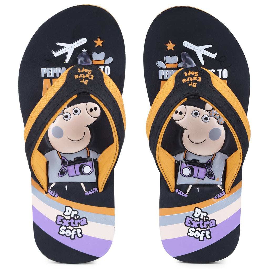 DOCTOR EXTRA SOFT Kids' Flip Flops — Peppa Print