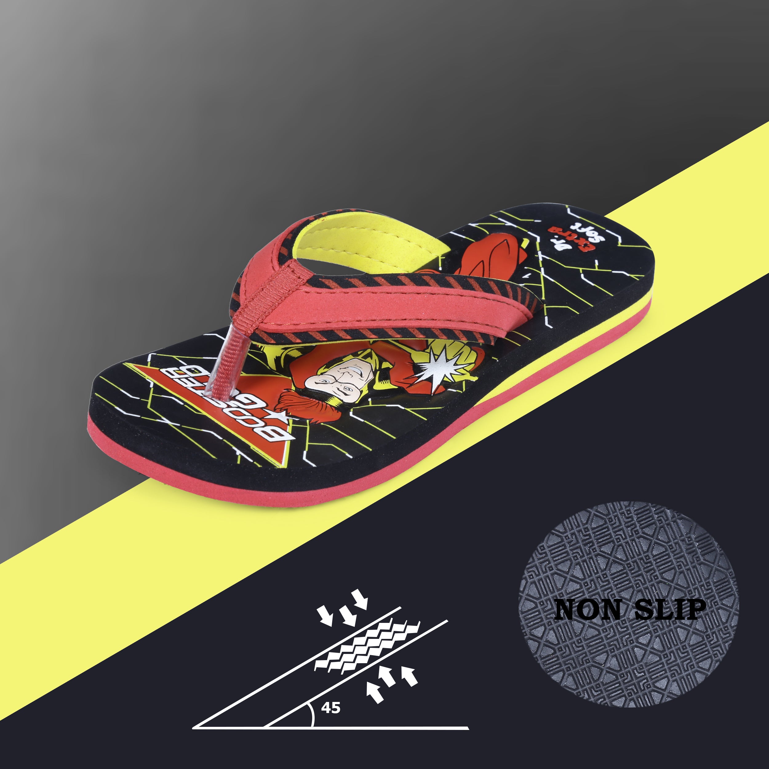 Non slippery best sale flip flops