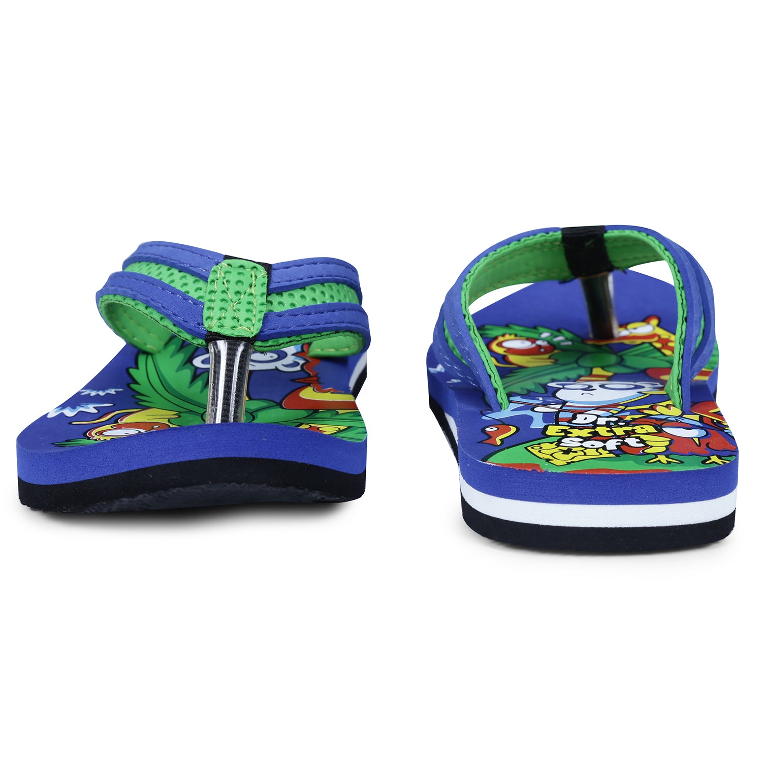DOCTOR EXTRA SOFT Unisex-Child Kids Flip-Flop (Jungle Print) Soft