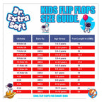 DOCTOR EXTRA SOFT Kids' Flip Flops — Champions Print