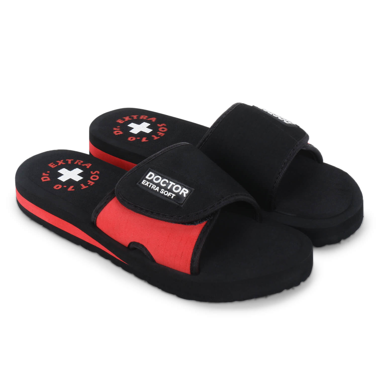 DOCTOR EXTRA SOFT D-52 Women's Slippers/Flip-flops Anti-Skid & Pregnancy, House Slippers With Velcro Adjustable Style