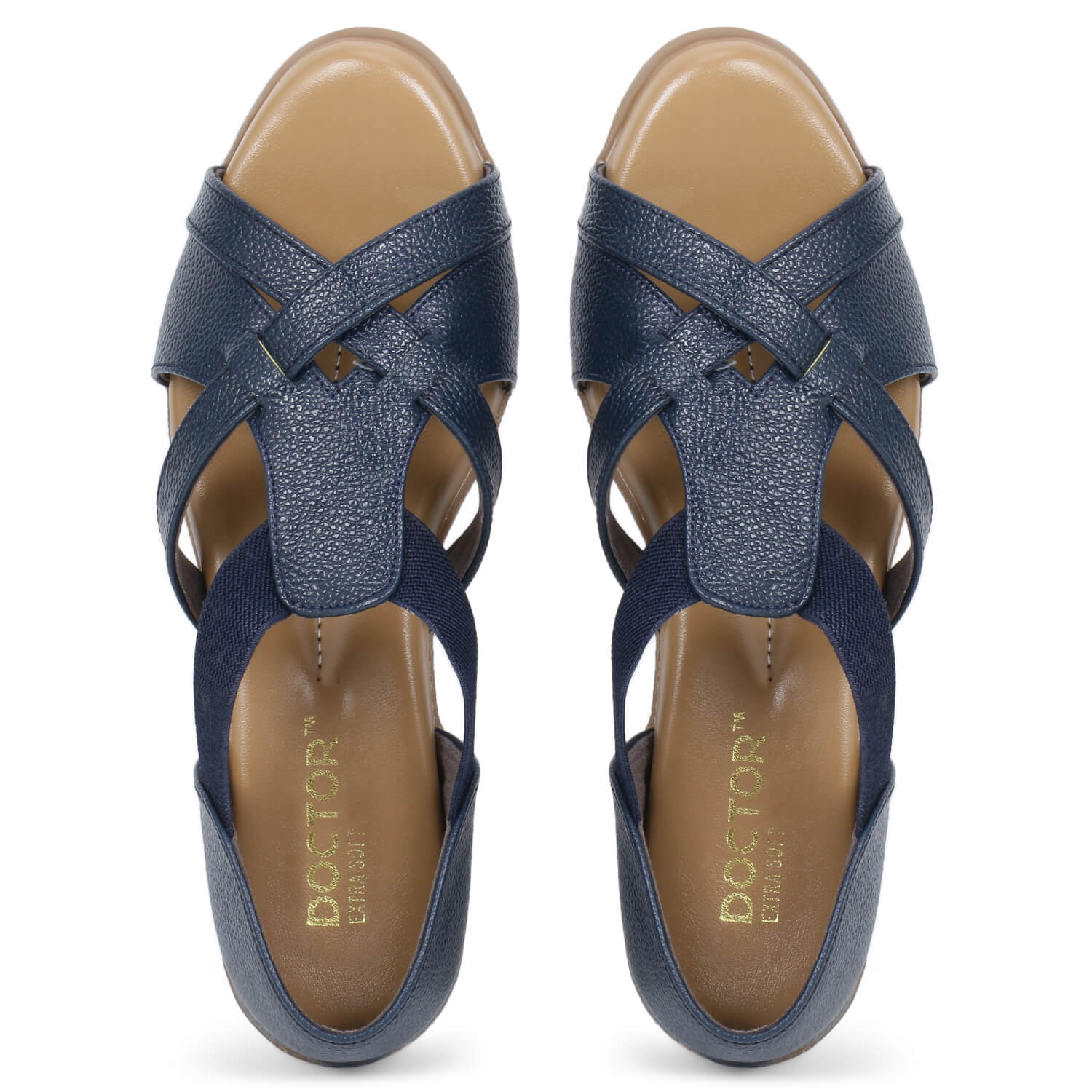 DOCTOR EXTRA SOFT Women's Sandals ART-537 Cushioned Foot Bed For Foot Pain, Ankle Pain & Heel Pain