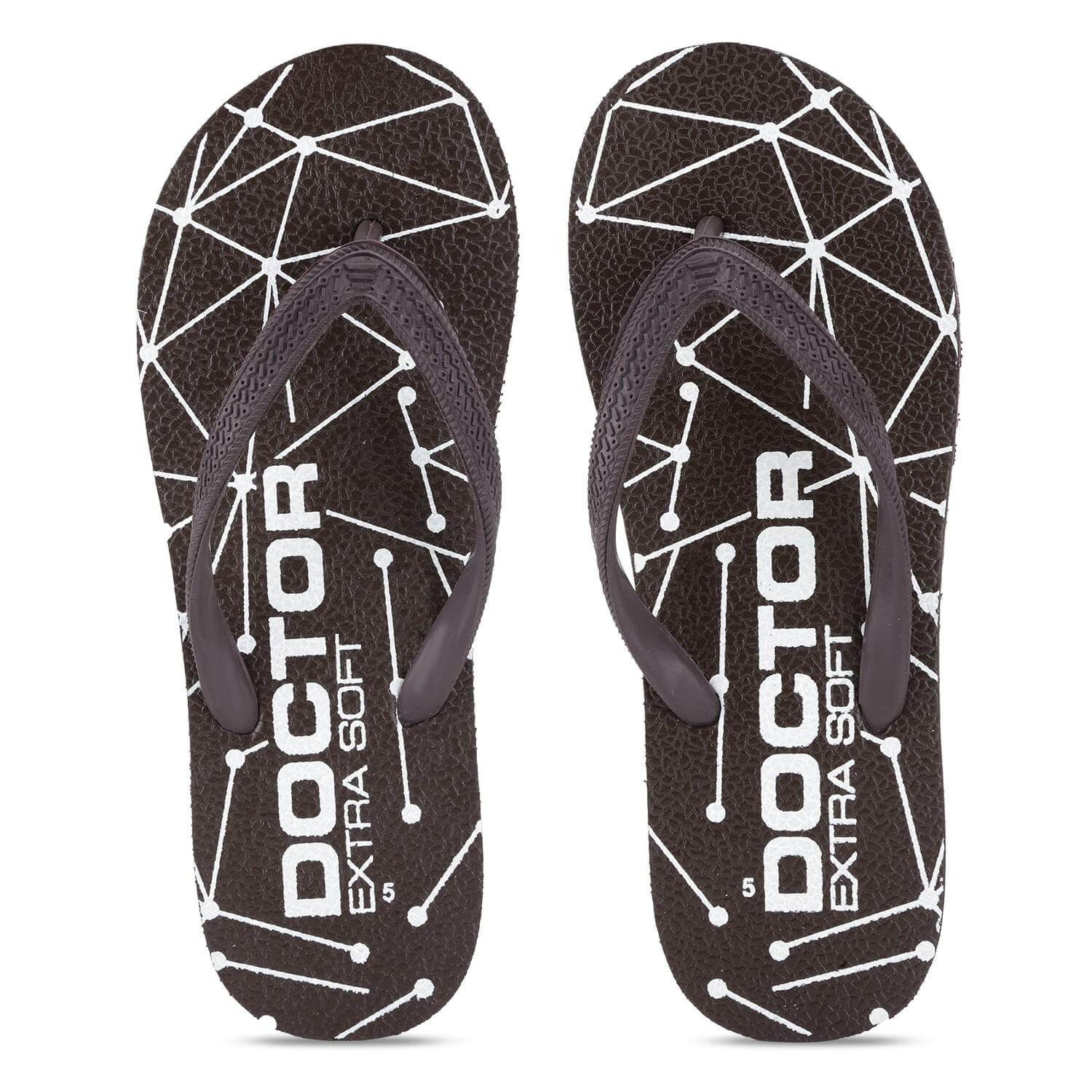 DOCTOR EXTRA SOFT Women's Slippers/Flip-Flops Hawaii OR-D-02 Lightweight & Anti Skid