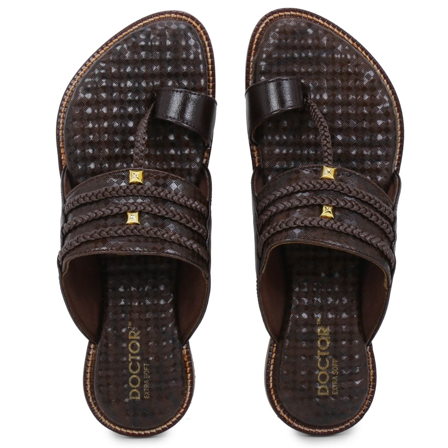 Doctor Extra Soft L-9, Ankle Pain, Knee Pain & Back Pain Casual Wear Stylish Chappal/Sandals for Men's-Gents-Boy's
