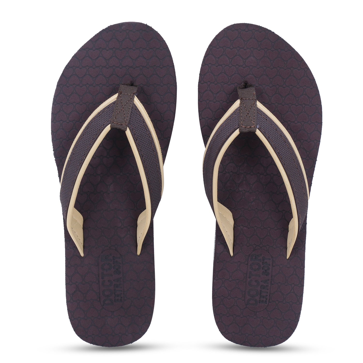 DOCTOR EXTRA SOFT D-03 Women's Slippers with Bounce Back Technology | Orthopaedic & Diabetic | MCR Anti-skid Cushion Comfort Dr Sliders Flipflops & House Chappal