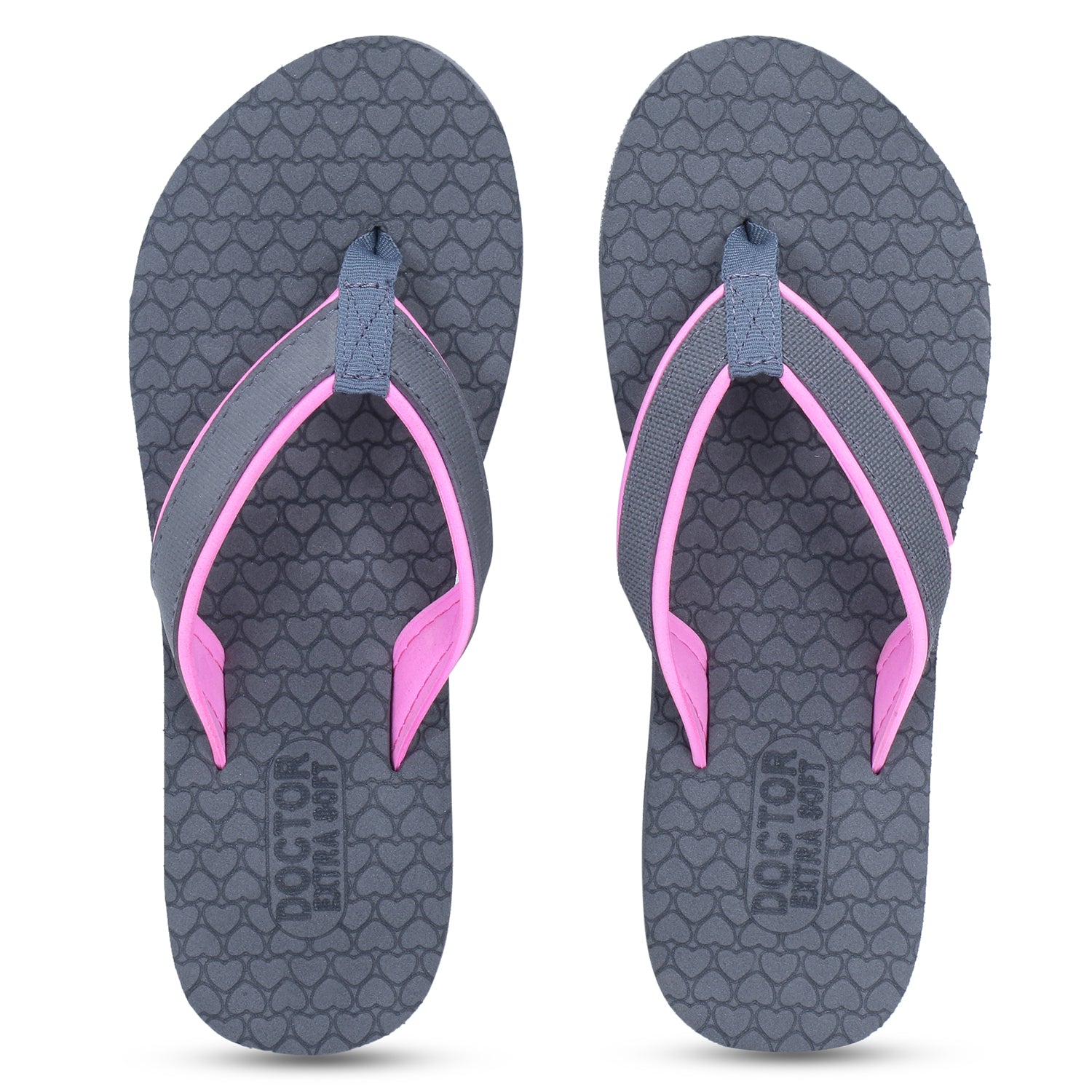 DOCTOR EXTRA SOFT D-03 Women's Slippers with Bounce Back Technology | Orthopaedic & Diabetic | MCR Anti-skid Cushion Comfort Dr Sliders Flipflops & House Chappal