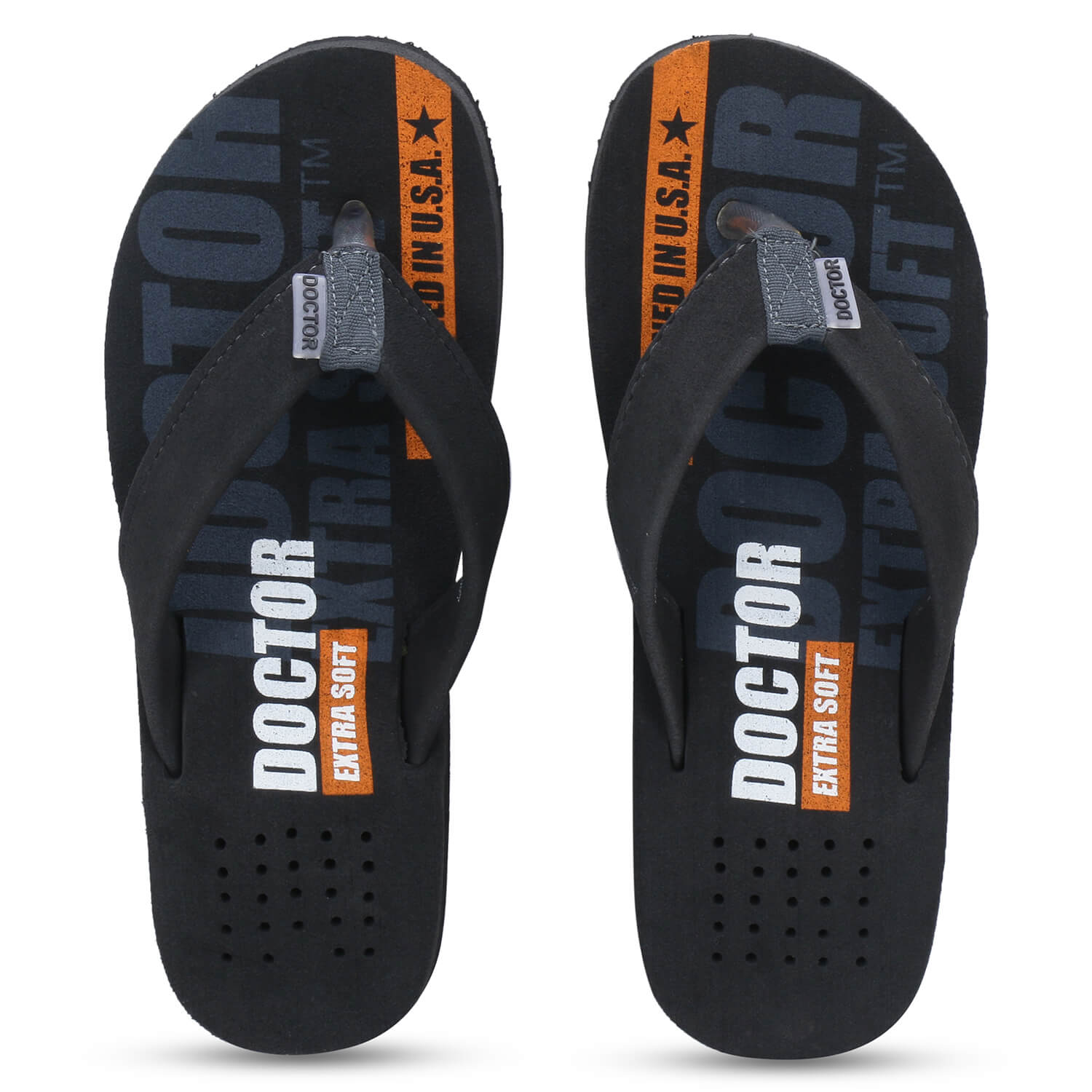 DOCTOR EXTRA SOFT D-31 Men's Feel Good Slipper for Men's Ortho Care, House Slippers For Daily Use Comfortable & Stylish