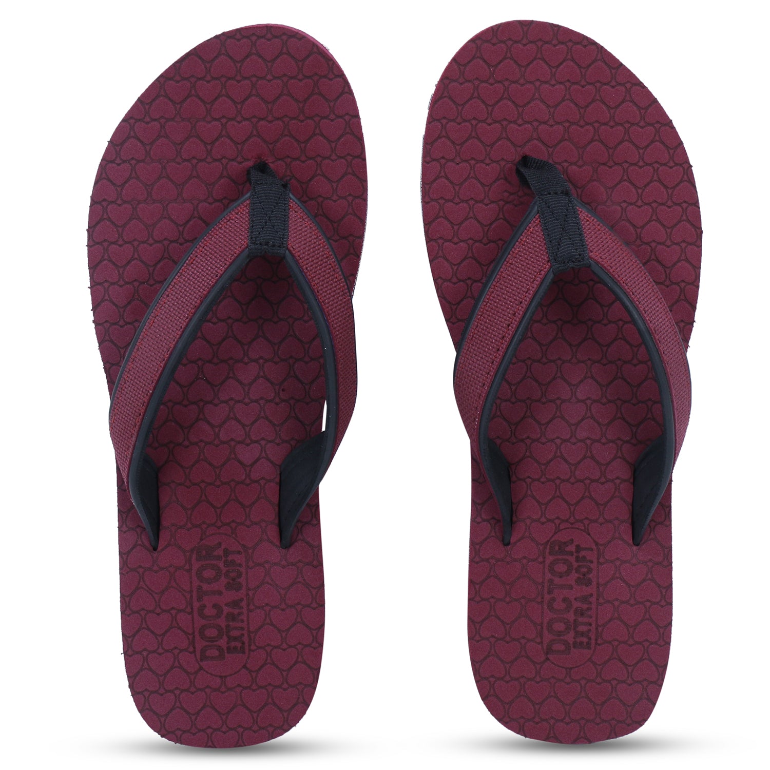 DOCTOR EXTRA SOFT D-03 Women's Slippers with Bounce Back Technology | Orthopaedic & Diabetic | MCR Anti-skid Cushion Comfort Dr Sliders Flipflops & House Chappal