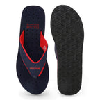 Navy Red Front Back