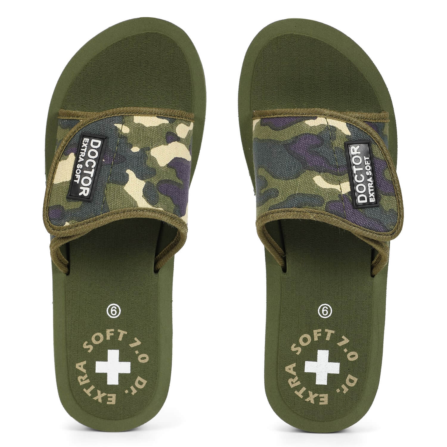 Womens 2025 camouflage slippers